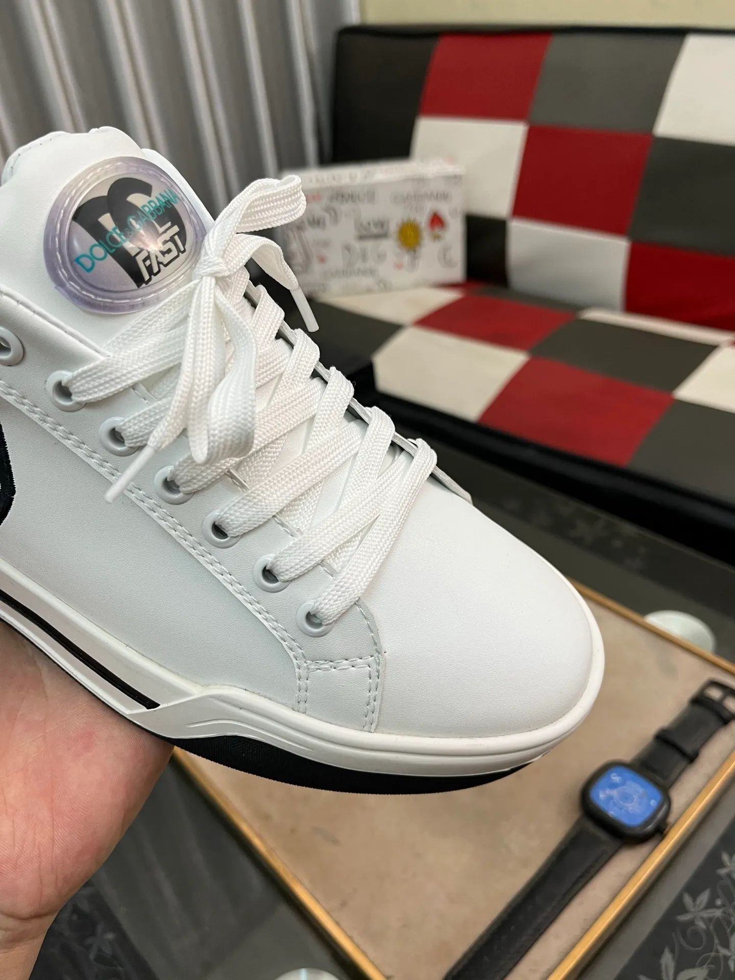 Men's shoes 💰480⌚️⌚️【DG～】Couple casual shoes 2025z cabinet simultaneous sale 🔶Size: 35-46, 🔜The upper is made of multi-material splicing ➕Genuine leather lining, comfortable and breathable, sole: original comfortable and wear-resistant outsole, ⚠️The real thing📱Photographed🎬The real thing is better📢📢📢